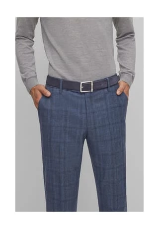 BOSS Gürtel, Wildleder, Für Herren 401 DARK BLUE 3 BOSS Gürtel, Wildleder, Für Herren 401 DARK BLUE – Bild 3