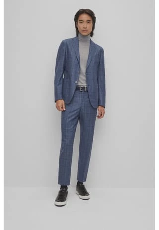 BOSS Gürtel, Wildleder, Für Herren 401 DARK BLUE 4 BOSS Gürtel, Wildleder, Für Herren 401 DARK BLUE – Bild 4