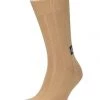 Calvin Klein Socken, Uni, Logo-Applikation, Für Herren 003 CAMEL