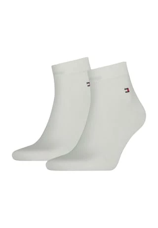 TOMMY HILFIGER Kurzsocken, 2er-Pack, Stretchbündchen, Für Herren 300 WHITE 2 TOMMY HILFIGER Kurzsocken, 2er-Pack, Stretchbündchen, Für Herren 300 WHITE – Bild 2