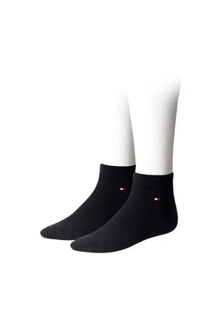 TOMMY HILFIGER Kurzsocken, 2er-Pack, Stretchbündchen, Für Herren 322 DARK NAVY 1 TOMMY HILFIGER Kurzsocken, 2er-Pack, Stretchbündchen, Für Herren 322 DARK NAVY