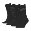 TOMMY HILFIGER Socken, 4er-Pack, Geschenkebox, Logo Stickerei, Für Herren 002 BLACK