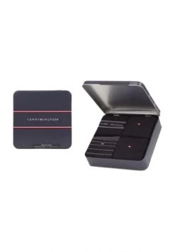 TOMMY HILFIGER Socken, 4er-Pack, Geschenkebox, Logo Stickerei, Für Herren 002 BLACK -socken-struempfe Verkäufe unnamed file 241