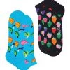 Happy Socks® Sneakersocken, 2er-Pack, Print-Design 6700 TURQUOISE