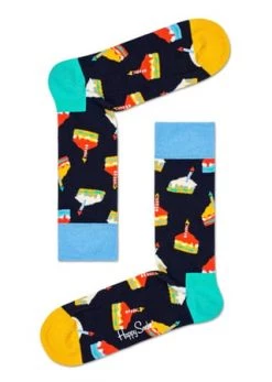 Happy Socks® Unisex Socken, 2er Pack - Birthday Cake, Geschenkbox, Farbmix Birthday Cake -socken-struempfe Verkäufe unnamed file 265