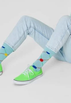 Happy Socks® Socken, "Argyle Dot", Grafisches Design, Für Damen Und Herren 6000 BLUE -socken-struempfe Verkäufe unnamed file 317