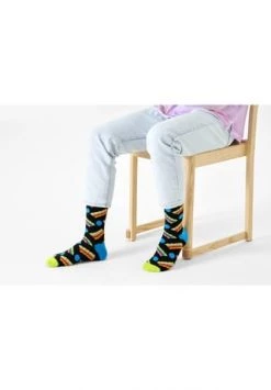 Happy Socks® Socken "Bacon", Verstärkter Zehenbereich 9300 BLACK/ MULTI -socken-struempfe Verkäufe unnamed file 328