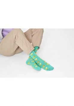 Happy Socks® Socken "Banana Break", Bananenprint, Für Damen Und Herren 7000 GREEN -socken-struempfe Verkäufe unnamed file 333