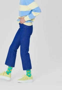 Happy Socks® Socken "Banana Break", Bananenprint, Für Damen Und Herren 7000 GREEN -socken-struempfe Verkäufe unnamed file 337