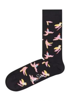Happy Socks® Socken "Banana Break", Bananenprint, Für Damen Und Herren 9300 BLACK/ MULTI
