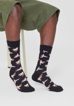 Happy Socks® Socken "Banana Break", Bananenprint, Für Damen Und Herren 9300 BLACK/ MULTI -socken-struempfe Verkäufe unnamed file 342