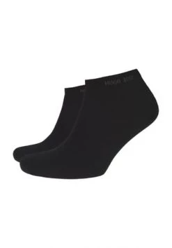 BOSS Sneakersocken, 2er-Pack, Verstärkt, Für Herren 001 BLACK