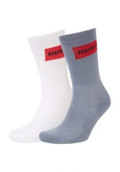 HUGO Socken, Druckfrei, Verstärkte Belastungszonen, 2er-Pack, Für Herren 430 BRIGHT BLUE