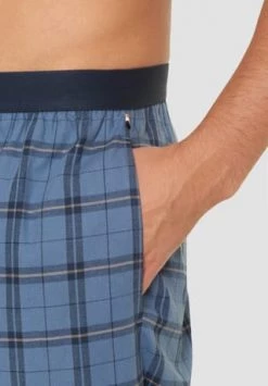 BOSS Schlafanzug, Karo-Design, Für Herren 438 BRIGHT BLUE -socken-struempfe Verkäufe unnamed file 472