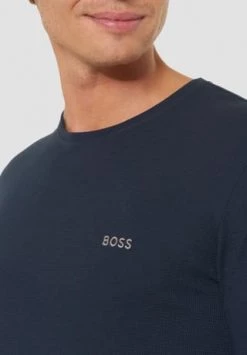 BOSS Pyjama Longsleeve, Für Herren 403 DARK BLUE -socken-struempfe Verkäufe unnamed file 476