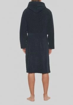 BOSS Bademantel, Muster, Knielang, Für Männer 404 DARK BLUE -socken-struempfe Verkäufe unnamed file 480