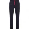 BOSS Herren Hose Lang - Mix & Match Pants, Jogginghose, Loungewear, Stretch Cotton Dunkelblau