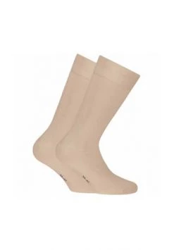 Rohner Advanced Socks Unisex Socken, 2er Pack - Bambus, Kurzsocken, Basic Beige