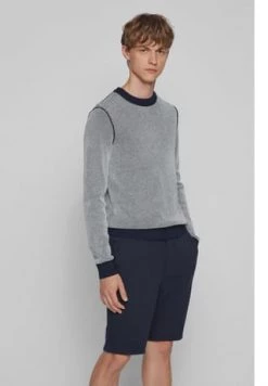 BOSS Pullover, Baumwolle, Für Herren 404 DARK BLUE -socken-struempfe Verkäufe unnamed file 554