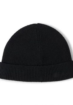 HUGO Herren Mütze - Beanie XAMIR, Strickmütze, Kaschmir, One Size, Einfarbig Schwarz -socken-struempfe Verkäufe unnamed file 564