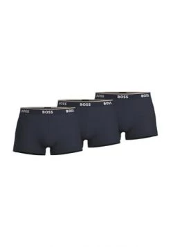 BOSS Pants, 3er-Pack, Baumwollmix, Logo-Bund, Für Herren 480 OPEN BLUE