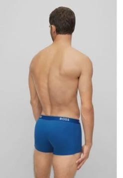 BOSS Bodywear Pants, 3er-Pack, Für Herren 487 OPEN BLUE -socken-struempfe Verkäufe unnamed file 609
