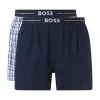 BOSS Nightwear Boxershorts, 2er-Pack, Eingriff, Für Herren 405 DARK BLUE