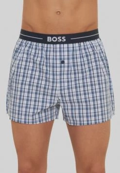 BOSS Nightwear Boxershorts, 2er-Pack, Eingriff, Für Herren 405 DARK BLUE -socken-struempfe Verkäufe unnamed file 648
