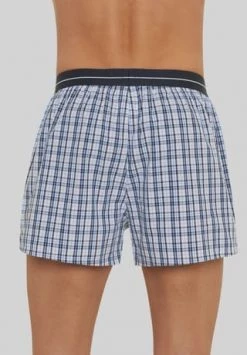 BOSS Nightwear Boxershorts, 2er-Pack, Eingriff, Für Herren 405 DARK BLUE -socken-struempfe Verkäufe unnamed file 649
