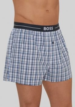 BOSS Nightwear Boxershorts, 2er-Pack, Eingriff, Für Herren 405 DARK BLUE -socken-struempfe Verkäufe unnamed file 650