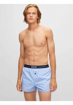 BOSS Nightwear Boxershorts, 2er-Pack, Eingriff, Für Herren 471 OPEN BLUE -socken-struempfe Verkäufe unnamed file 655