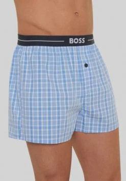 BOSS Nightwear Boxershorts, 2er-Pack, Eingriff, Für Herren 471 OPEN BLUE -socken-struempfe Verkäufe unnamed file 660