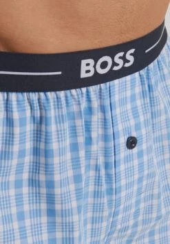 BOSS Nightwear Boxershorts, 2er-Pack, Eingriff, Für Herren 471 OPEN BLUE -socken-struempfe Verkäufe unnamed file 661