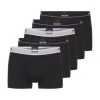 BOSS Bodywear Pants, 5er-Pack, Logo-Bund, Für Herren 001 BLACK