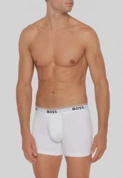 BOSS Pants, 3er-Pack, Logo-Bund, Für Herren 100 WHITE -socken-struempfe Verkäufe unnamed file 696