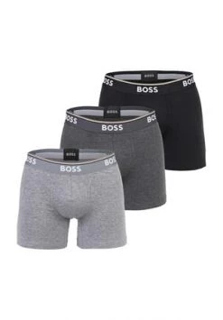 BOSS Pants, 3er-Pack, Logo-Bund, Für Herren 061 OPEN GREY -socken-struempfe Verkäufe unnamed file 713
