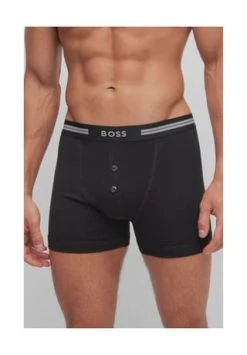 BOSS Pants, Logo-Bund, Für Herren 001 BLACK -socken-struempfe Verkäufe unnamed file 723