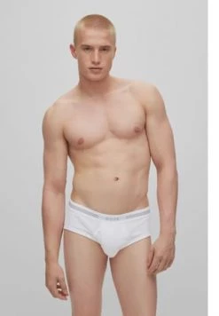 BOSS Slip, Logobund, Für Herren 100 WHITE 6 BOSS Slip, Logobund, Für Herren 100 WHITE -socken-struempfe Verkäufe unnamed file 726