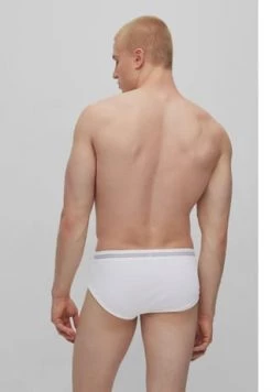 BOSS Slip, Logobund, Für Herren 100 WHITE 7 BOSS Slip, Logobund, Für Herren 100 WHITE -socken-struempfe Verkäufe unnamed file 727