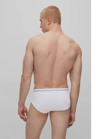 BOSS Slip, Logobund, Für Herren 100 WHITE 4 BOSS Slip, Logobund, Für Herren 100 WHITE – Bild 4