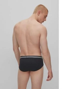 BOSS Slip, Logobund, Für Herren 001 BLACK -socken-struempfe Verkäufe unnamed file 730