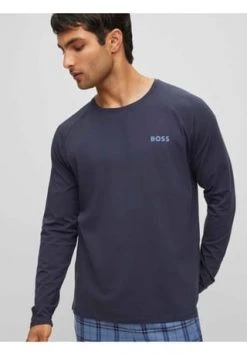 BOSS Herren Pyjama Lang Nightwear Bright Blue -socken-struempfe Verkäufe unnamed file 747