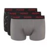 HUGO Boxershorts, 3er-Pack, Logo-Bund, Für Herren Schwarz