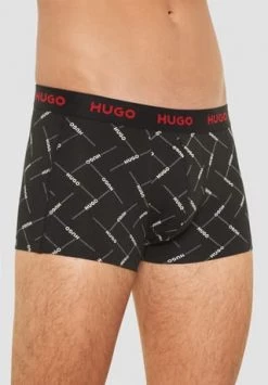 HUGO Boxershorts, 3er-Pack, Logo-Bund, Für Herren Schwarz -socken-struempfe Verkäufe unnamed file 787