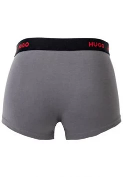 HUGO Boxershorts, 3er-Pack, Logo-Bund, Für Herren Schwarz -socken-struempfe Verkäufe unnamed file 790