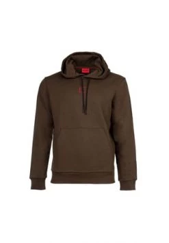 HUGO HerrenKapuzen-Sweatshirt - DORAGE, Hoodie, French Terry, Baumwolle Braun