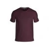 BOSS Herren T-Shirt - Mix & Match, Rundhals, Baumwolle, Logo, Einfarbig, Kurzarm Lila