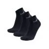 REPLAY Unisex Sneaker Socken, 3er Pack - Kurzsocken, Baumwolle, Logo, Einfarbig, Kurz Schwarz