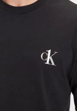 Calvin Klein T-Shirt, Rundhalsausschnitt, Modischer Print, Uni, Für Herren Schwarz 10 Calvin Klein T-Shirt, Rundhalsausschnitt, Modischer Print, Uni, Für Herren Schwarz -socken-struempfe Verkäufe unnamed file 907