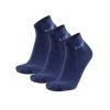 REPLAY Unisex Sneaker Socken, 3er Pack - Kurzsocken, Baumwolle, Logo, Einfarbig, Kurz Dunkelblau